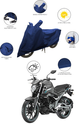 SS FOR YOUR SMART NEEDS Two Wheeler Cover for Yamaha(FZ-Fi Version 3.0, Blue)