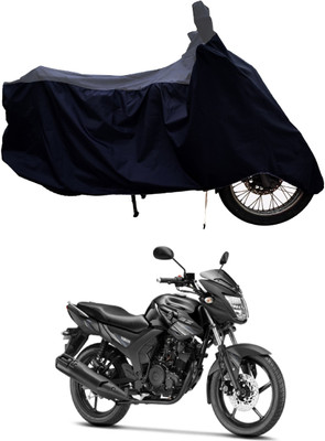 Tricway Two Wheeler Cover for Yamaha(SZ-RR V BS6, Grey, Black)