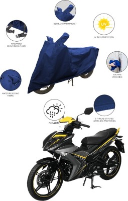 SS FOR YOUR SMART NEEDS Two Wheeler Cover for Yamaha(Gladiator, Blue)