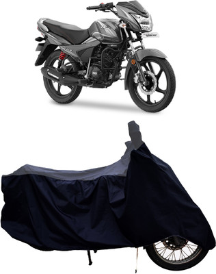 Tricway Two Wheeler Cover for TVS(Victor New, Grey, Black)
