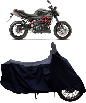 Tricway Two Wheeler Cover for Aprilia(Shiver 900 BS6, Grey, Black)