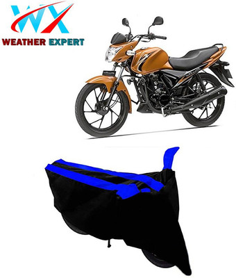 WEATHER EXPERT Two Wheeler Cover for Suzuki(Sling Shot, Black, Blue)