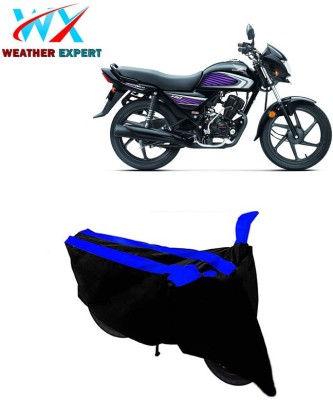 WEATHER EXPERT Two Wheeler Cover for Honda(Dream Neo, Black, Blue)