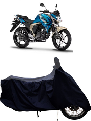 Tricway Two Wheeler Cover for Yamaha(FZ S FI (V 2.0), Grey, Black)