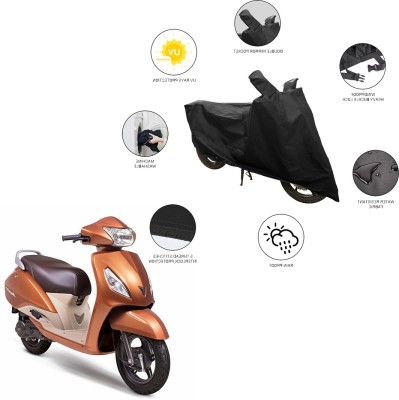 SS FOR YOUR SMART NEEDS Two Wheeler Cover for TVS(Jupiter, Black)