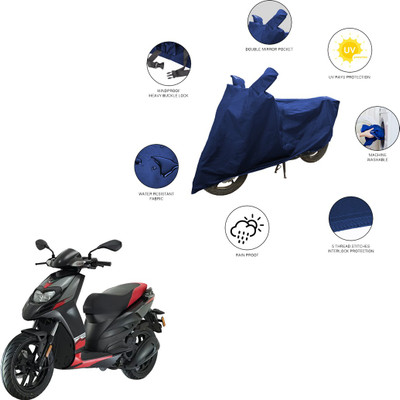 SS FOR YOUR SMART NEEDS Two Wheeler Cover for Aprilia(SR 125, Blue)