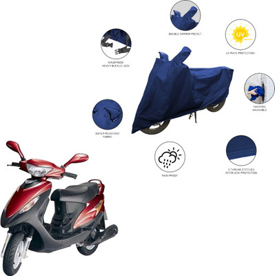 SS FOR YOUR SMART NEEDS Two Wheeler Cover for Kinetic(Nova, Blue)