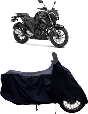 Tricway Two Wheeler Cover for Yamaha(FZ-25 BS6, Grey, Black)
