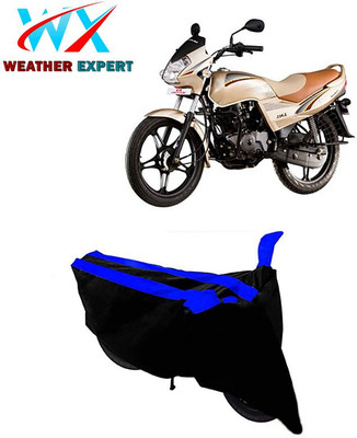 WEATHER EXPERT Two Wheeler Cover for LML(Freedom, Black, Blue)