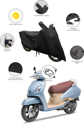 SS FOR YOUR SMART NEEDS Two Wheeler Cover for TVS(Jupiter Grande BS6, Black)