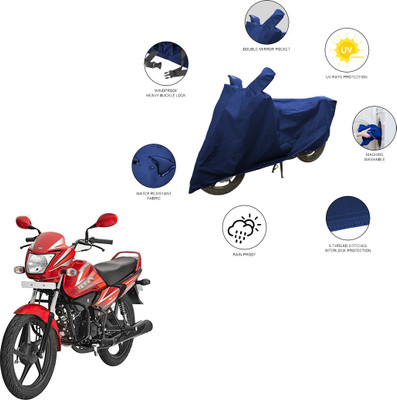 SS FOR YOUR SMART NEEDS Two Wheeler Cover for Hero(Splendor NXG, Blue)