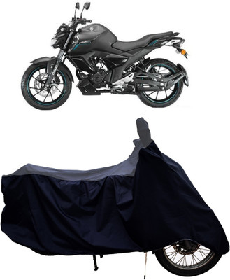 Tricway Two Wheeler Cover for Yamaha(FZ S V3 BS6, Grey, Black)