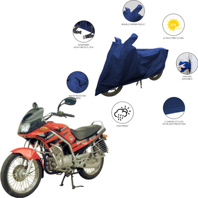 SS FOR YOUR SMART NEEDS Two Wheeler Cover for Kinetic(GF Lazer, Blue)