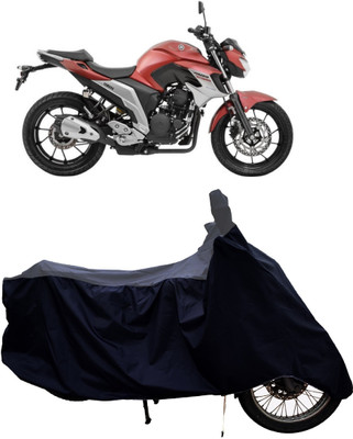 Tricway Two Wheeler Cover for Yamaha(Fazer-250, Grey, Blue)