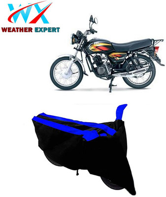 WEATHER EXPERT Two Wheeler Cover for TVS(Max, Black, Blue)