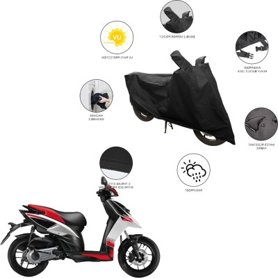 SS FOR YOUR SMART NEEDS Two Wheeler Cover for Aprilia(SR 150, Black)