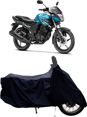 Tricway Two Wheeler Cover for Yamaha(SZ-RR, Grey, Black)