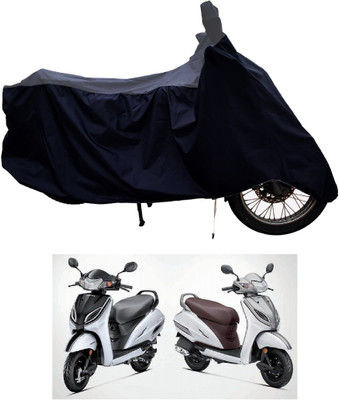 Tricway Two Wheeler Cover for Honda(Activa 5G, Grey, Black)