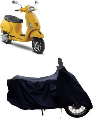 Tricway Two Wheeler Cover for Piaggio(Vespa SXL 150, Grey, Black)