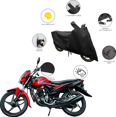 SS FOR YOUR SMART NEEDS Two Wheeler Cover for Suzuki(Hayate EP, Black)