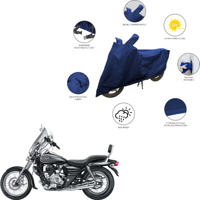 SS FOR YOUR SMART NEEDS Two Wheeler Cover for Bajaj(Avenger 220 DTS-i, Blue)