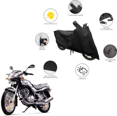 SS FOR YOUR SMART NEEDS Two Wheeler Cover for TVS(Fiero F2, Black)