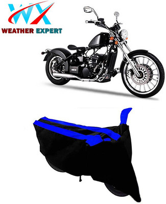WEATHER EXPERT Two Wheeler Cover for FAB Regal Raptor(Bobber 350, Black, Blue)