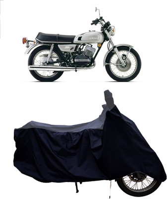 Tricway Two Wheeler Cover for Yamaha(RD 350, Grey, Black)