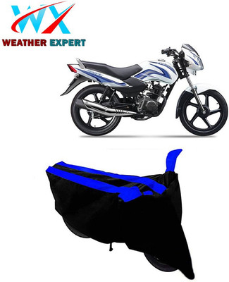 WEATHER EXPERT Two Wheeler Cover for TVS(Star Sport, Black, Blue)