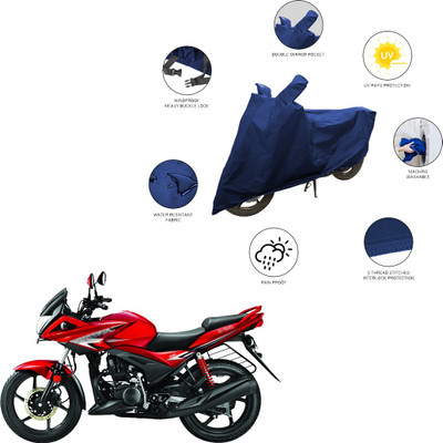 SS FOR YOUR SMART NEEDS Two Wheeler Cover for Hero(Ignitor, Blue)