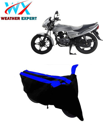 WEATHER EXPERT Two Wheeler Cover for LML(Freedom Prima, Black, Blue)