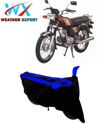 WEATHER EXPERT Waterproof Two Wheeler Cover for Honda(CD 100 SS, Black, Blue)