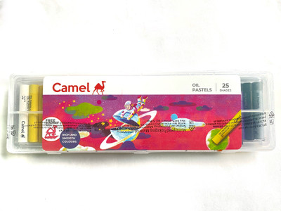 Camlin Oil Pastel 25 Shades Plastic Set Of 1