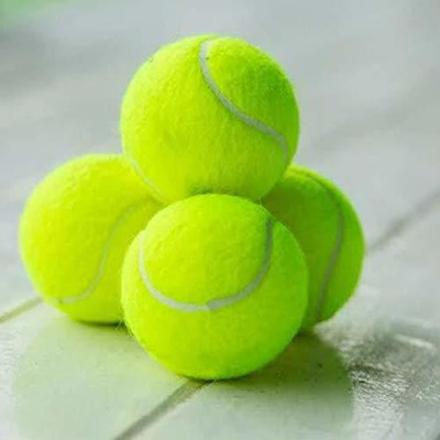 AXN Tennis Ball Light Weight Cricket Ball pack of 4 pcs Tennis Ball(Standard, Pack of 1)