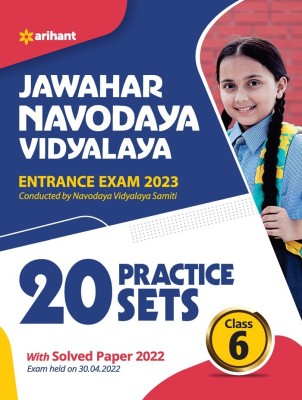 20 Practice Sets Jawahar Navodaya Vidyalaya Class 6 Exam 2023(English, Paperback, unknown)