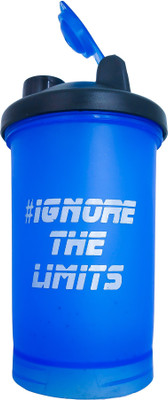 Te Quiti 600 ml Plastic Shaker(Pack of 1, Blue)