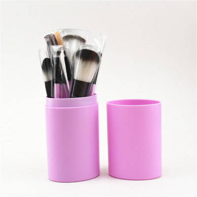 AVTY Makeup Brush Set With Storage Barrel(Pack of 12)