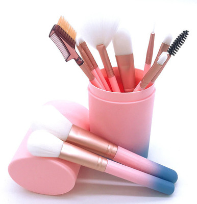 AVTY Makeup Brush Set With Storage Barrel(Pack of 12)