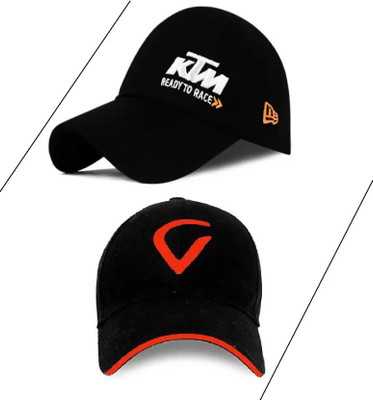 YES TAG Self Design Sports/Regular Cap Cap(Pack of 2)