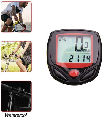 Wifton Odometer LCD Displays Cyclocomputer Track Cycling Distance Speed, Calories 03-X6 Wired Cyclocomputer