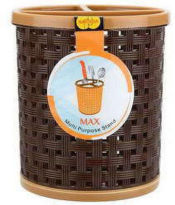 shivshakti enterprises 3 Compartments plastic stand(Brown)