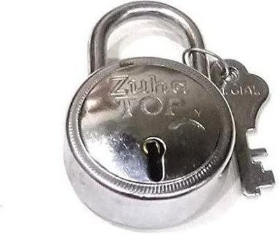 Chandan Silver Polished Smart Lock(Steel)