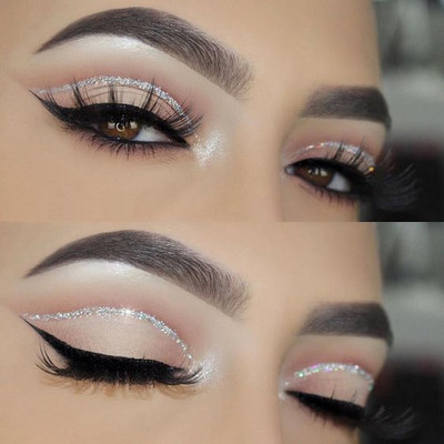 Latixmat 24 HOUR SILVER SHINY EYES WATERPROOF LIQUID EYE LINER 1.5 g(silver)