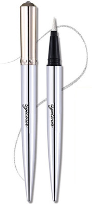 Latixmat New silver shiny diamond liquid eyeliner long lasting & water proof 1.5 g(silver)