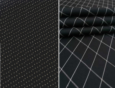Pri & Su CottLinns Cotton Blend Printed Shirt & Trouser Fabric