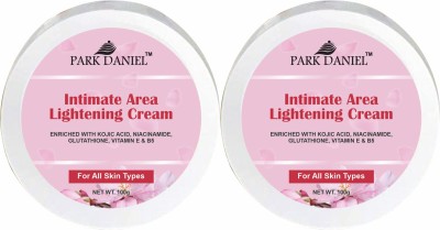 PARK DANIEL Intimate Area Lightening Cream For Bikini Lines Vitamin B5 Pack of 2(100 grams)(200 g)
