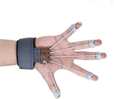hasyaahub Finger And Forearm Exerciser, Wrist Training Hand Rehabilitation Stretcher Hand Grip/Fitness Grip(Multicolor)