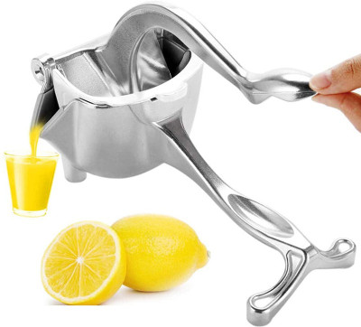 WunderVoX Aluminium Orange lemon watermelon manual juicer machine Hand Juicer(Steel)