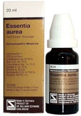 Dr.Willmar Schwabe India Essentia Aurea , Drops(4 x 20 ml)