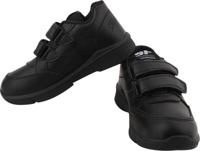 Stanfield Boys & Girls Velcro Casual Shoes(Black)